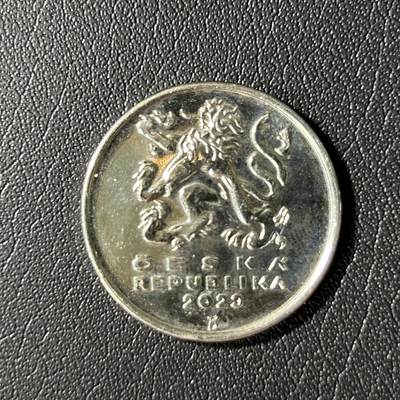 【铜匠收藏】★第136场★客户代拍 散币场，无寄存！！无佣金，30包邮。不满30元，支付5元运费。《接受代拍 代送NGC评级》 - 捷克5克朗镍币 unc