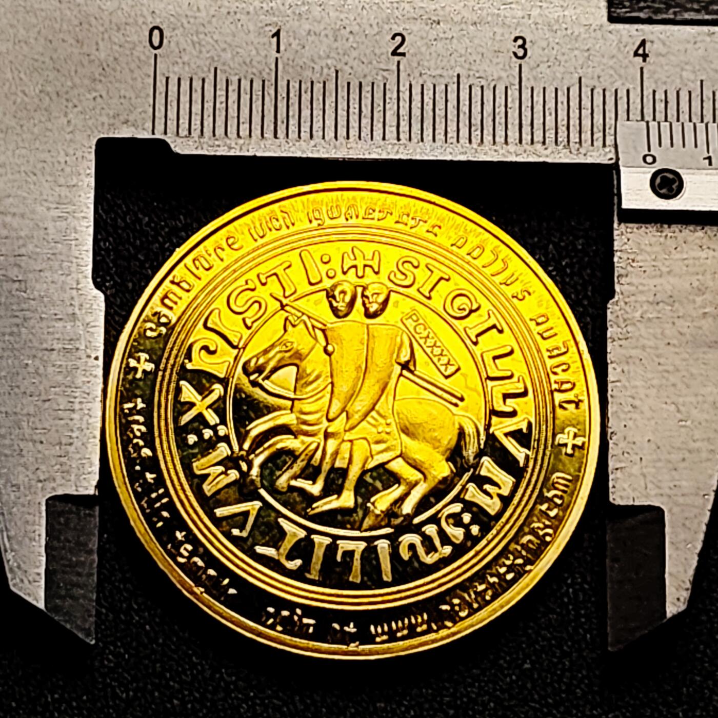 泉币菌-第168场- 精品福利场 纪念章 马剑骑士 纪念品 40×3mm