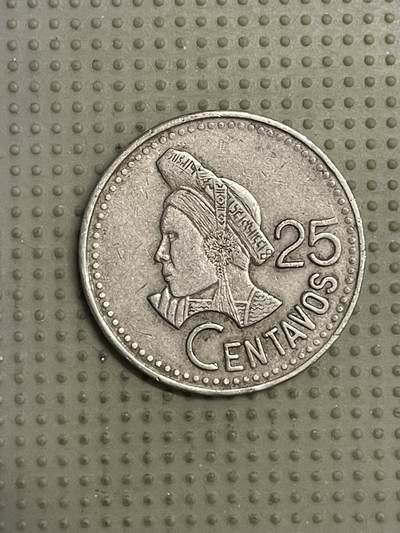 2026年第11场各国散币拍卖（总第161场）16.17两天外出，18号可以发货 - 危地马拉1988年25分