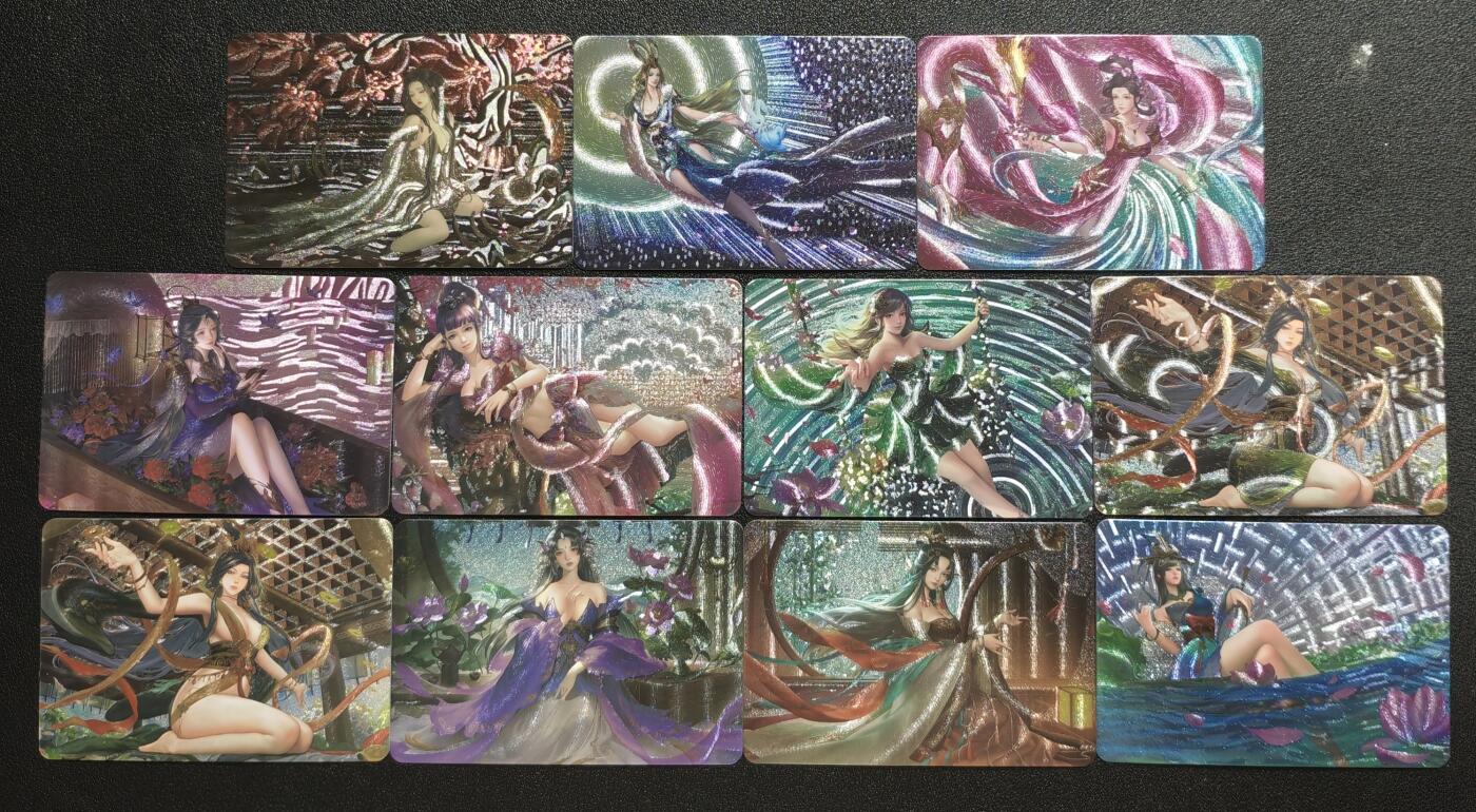 天玑星卡拍第161期《1.15周四截拍》持续收拍收评中 满赠卡需备注 宁缺卡牌 古风美女 粗闪 十一张