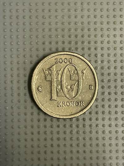2026年第9场各国散币拍卖（总第159场） - 瑞典2000年10克朗