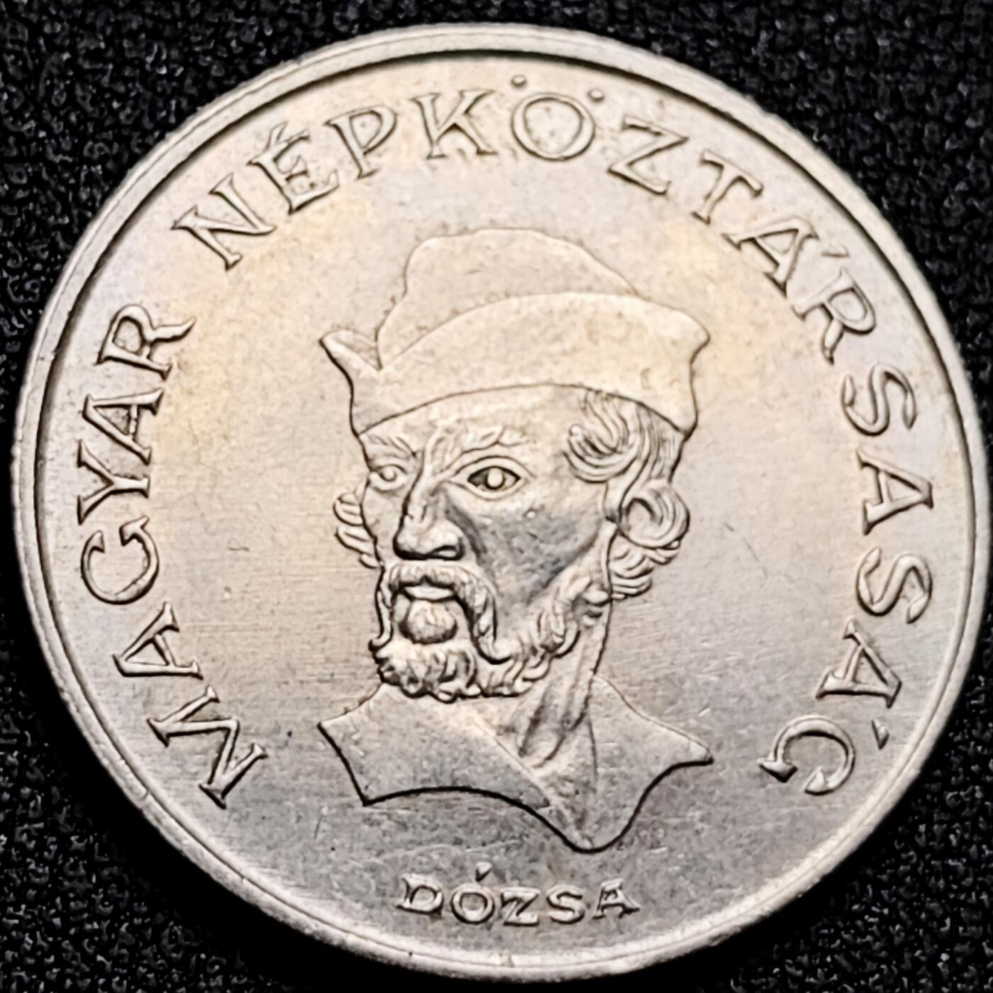 泉币菌-第168场- 精品福利场 匈牙利20福林 直径26.6mm 1989 年