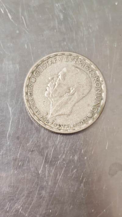 小银币 - 瑞典1946年1克朗银币