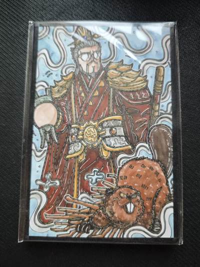 满200包邮！！龙虎卡牌-七二场（满200元包邮，无佣金，每周六结拍，欢迎送拍） - A6色纸 waiwai三国 孙权