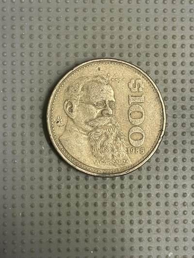 2026年第11场各国散币拍卖（总第161场）16.17两天外出，18号可以发货 - 墨西哥1988年100比索