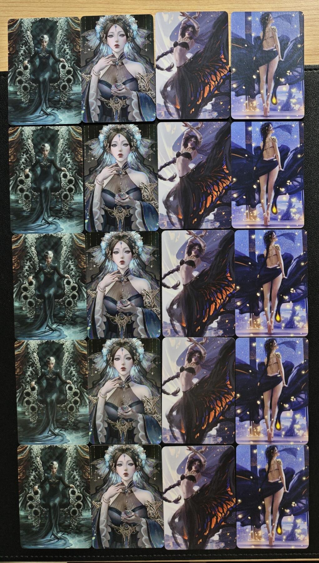 天玑星卡拍第161期《1.15周四截拍》持续收拍收评中 满赠卡需备注 宁缺卡牌 动漫美女 彩闪 二十张