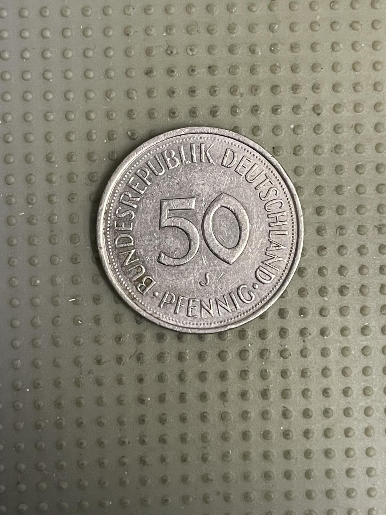 2026年第10场各国散币拍卖（总第160场）16.17两天外出，18号可以发货 德国1982年50芬尼