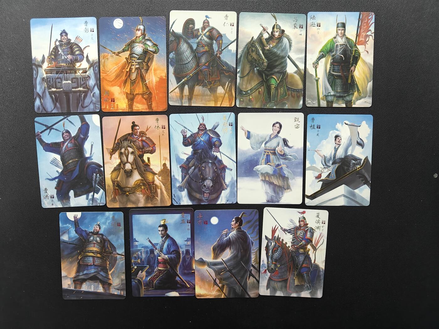 天玑星卡拍第161期《1.15周四截拍》持续收拍收评中 满赠卡需备注 焱卡文化 燎原三国 普卡 一套14张