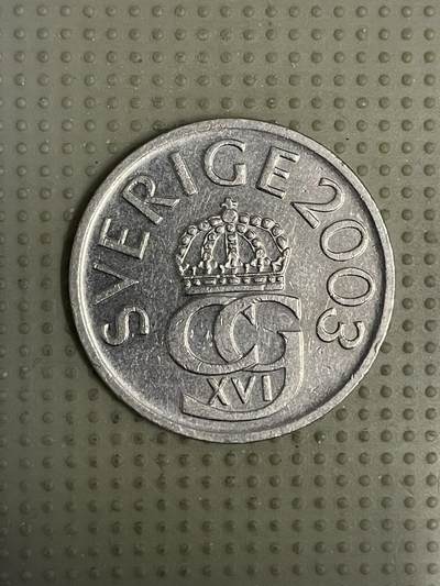 2026年第9场各国散币拍卖（总第159场） - 瑞典2003年5克朗