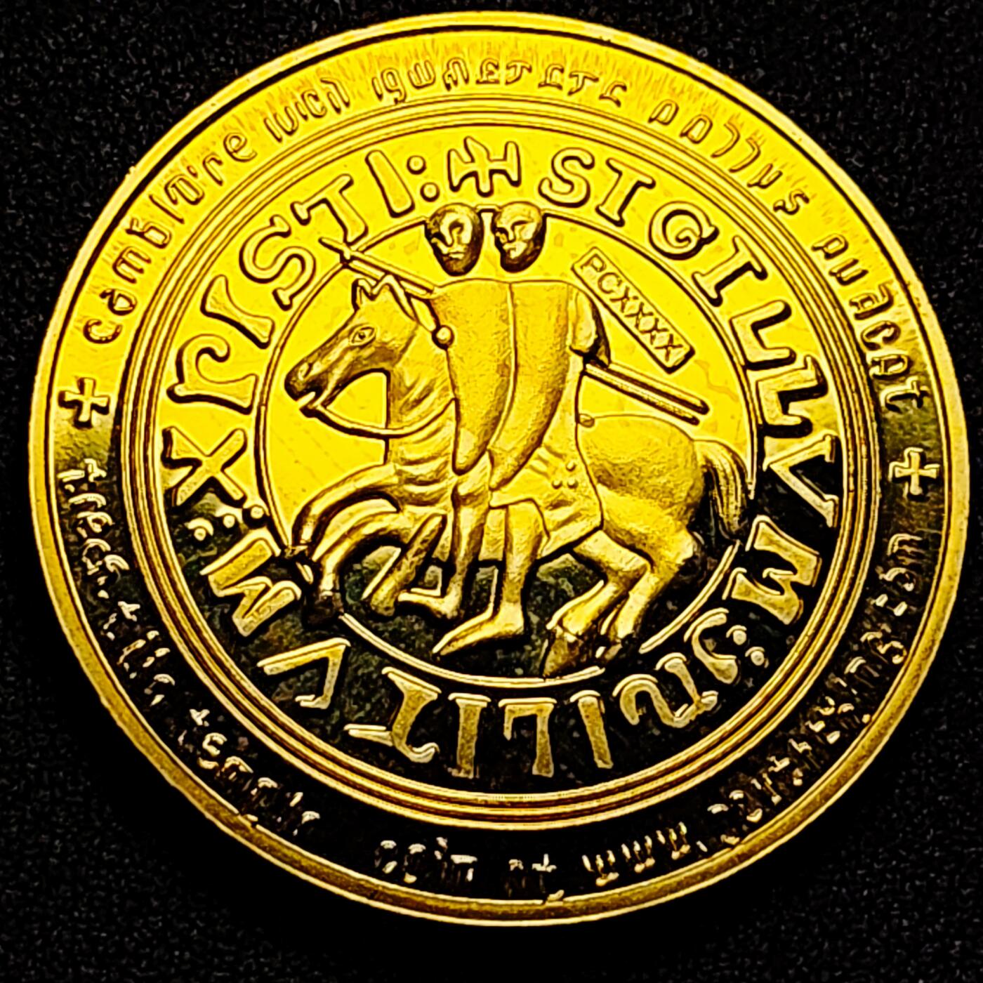 泉币菌-第168场- 精品福利场 纪念章 马剑骑士 纪念品 40×3mm