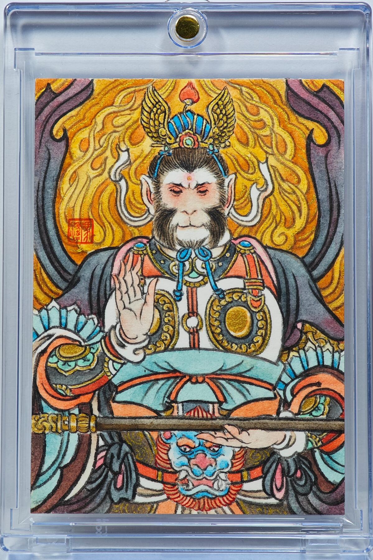 白泽拍卖卡牌手绘专场第31期（岁寒知松柏 春意已可期）