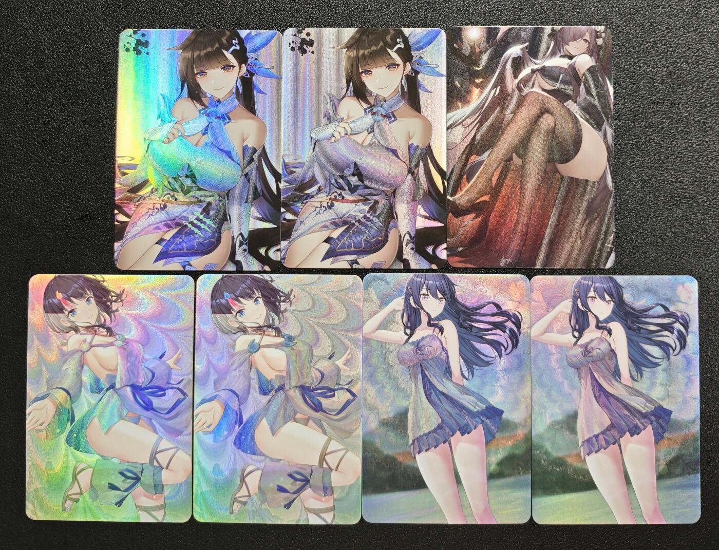 天玑星卡拍第161期《1.15周四截拍》持续收拍收评中 满赠卡需备注 宁缺卡牌 动漫美女 七张