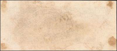 宜和2025年秋季拍卖 纸币 民国三十三年（1944年）中央银行灰蓝色“复兴关”壹百圆单面反版试印票，正背共2枚，中央信托局印制处，未正式发行之设计打样稿（颜色与流通票不同），亦未见图录记载；八五至九五品，敬请关注