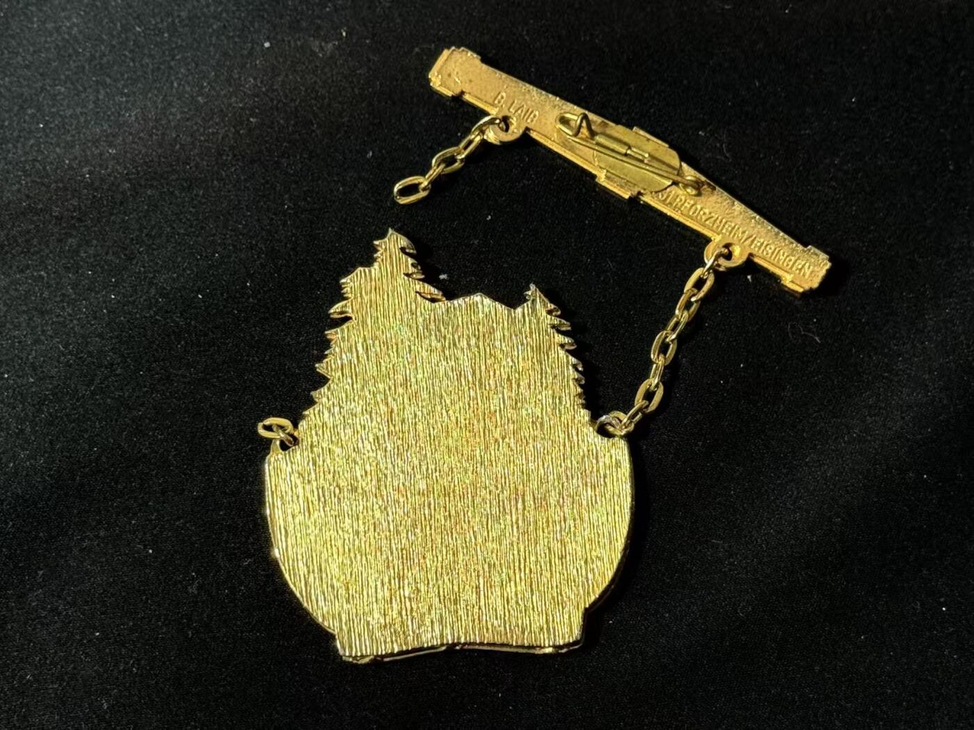 罗岚⭐爱藏⭐甄选专拍第四场-分享拍场赚佣（实体经营） 民主德国罗特费尔登首届国际十字军徒步纪念章-冷战时期群众体育象征