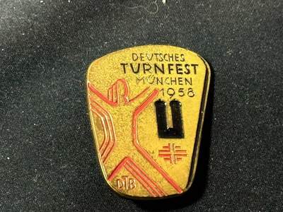 罗岚⭐爱藏⭐甄选专拍第四场-分享拍场赚佣（实体经营） - 联邦德国1958慕尼黑德国啤酒节（何意味）证章 黄铜质早期章