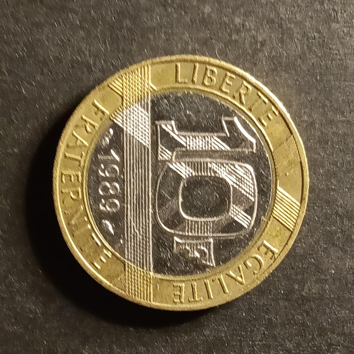 逸泉钱币2026A世界散币纸币纪念币专场A第一场 48 胜利天使法国10法郎硬币