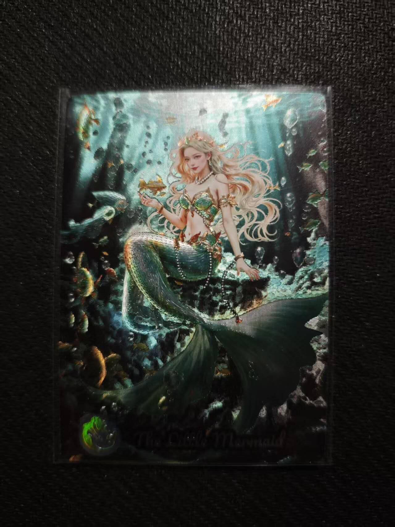 满200包邮！！龙虎卡牌-七二场（满200元包邮，无佣金，每周六结拍，欢迎送拍） 粗闪卡 奇点 美人鱼