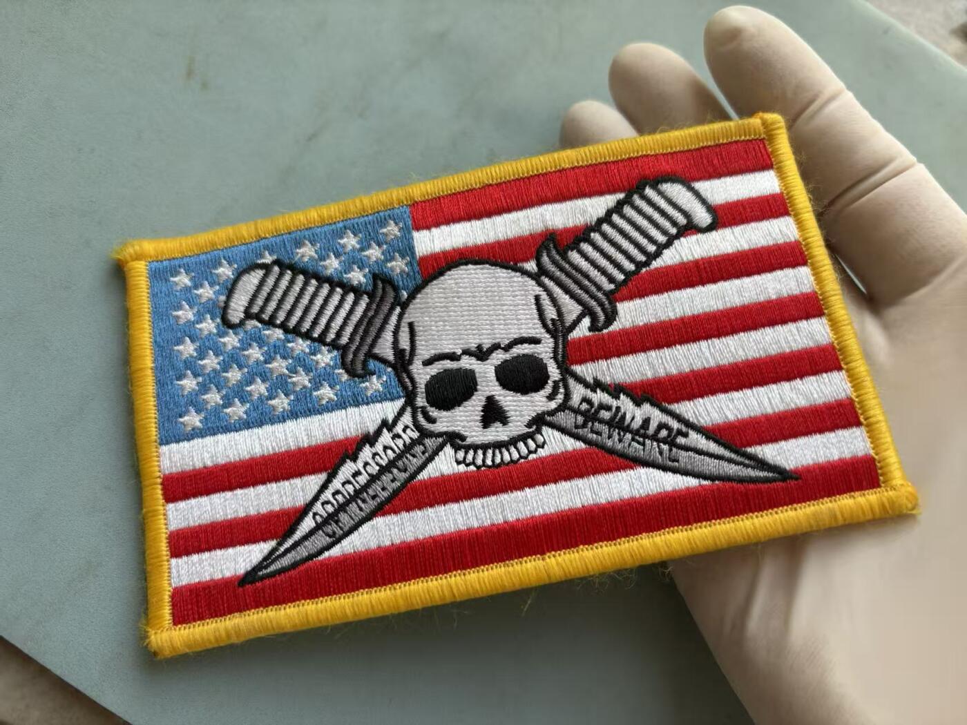 盛世勋华——号角文化勋章邮票专场拍卖第299期 美国陆军特种部队（绿色贝雷帽）臂章