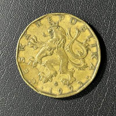 【铜匠收藏】★第136场★客户代拍 散币场，无寄存！！无佣金，30包邮。不满30元，支付5元运费。《接受代拍 代送NGC评级》 - 捷克1993年20克朗铜币