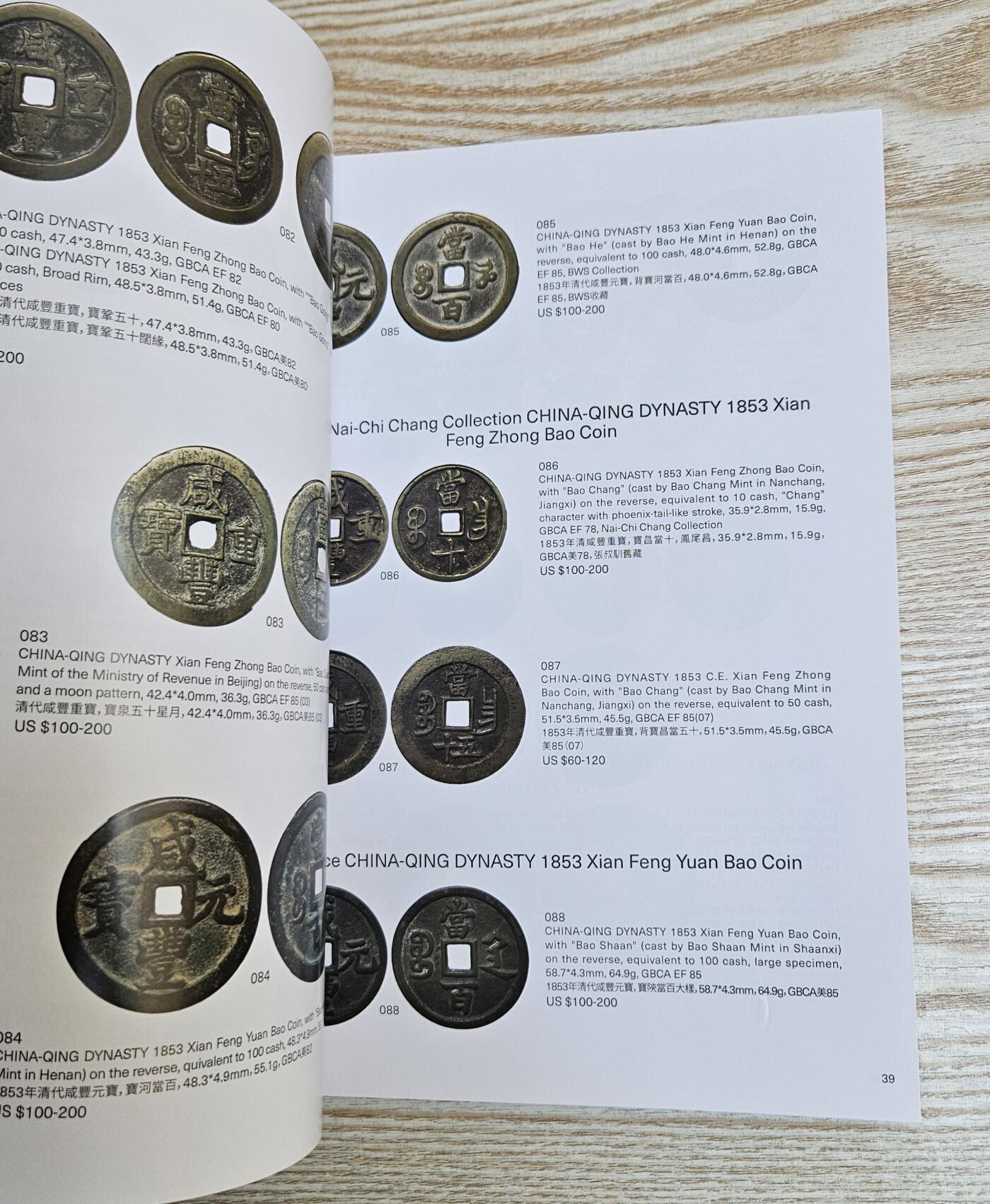 【币将精彩】纸币杂项拍卖（2026-1-25） 2025年11月冠军钱币拍卖目录