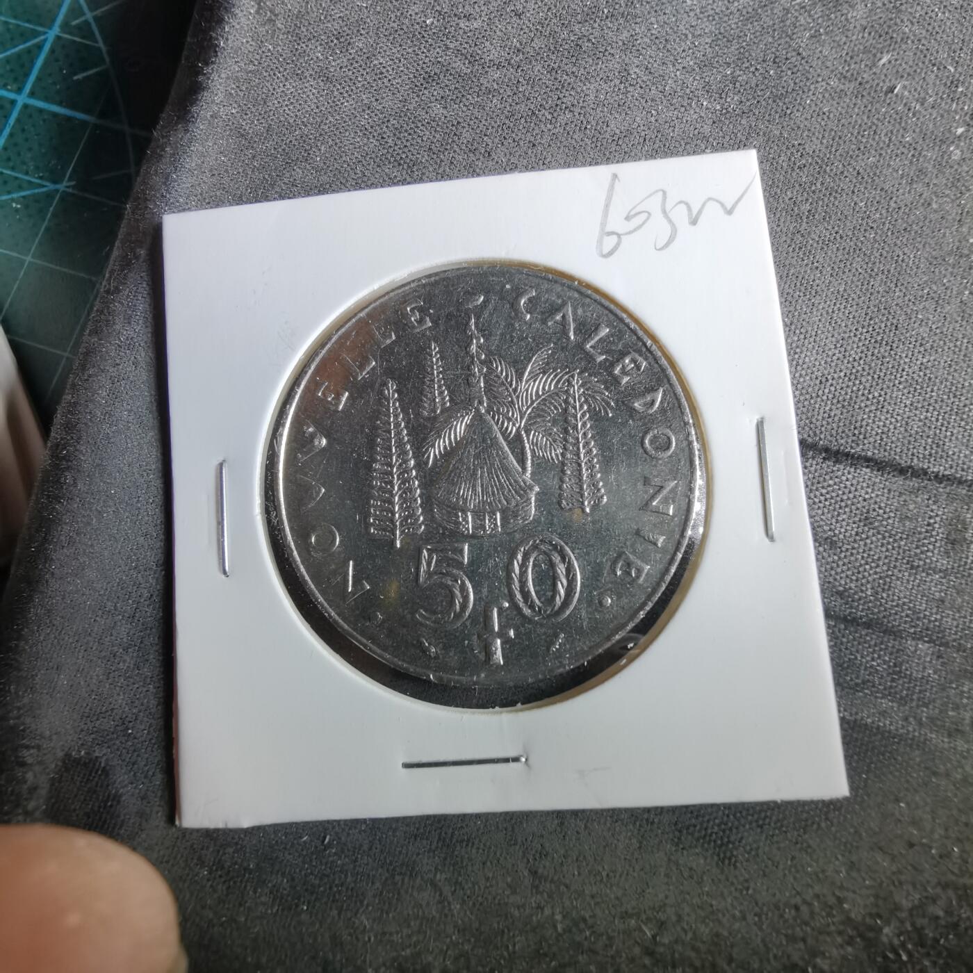 沼泽如烟--第960场 法属新喀里多尼亚1992年50法郎