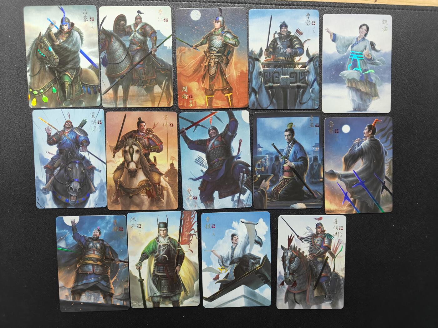 天玑星卡拍第161期《1.15周四截拍》持续收拍收评中 满赠卡需备注 焱卡文化 燎原三国 彩闪 一套14张