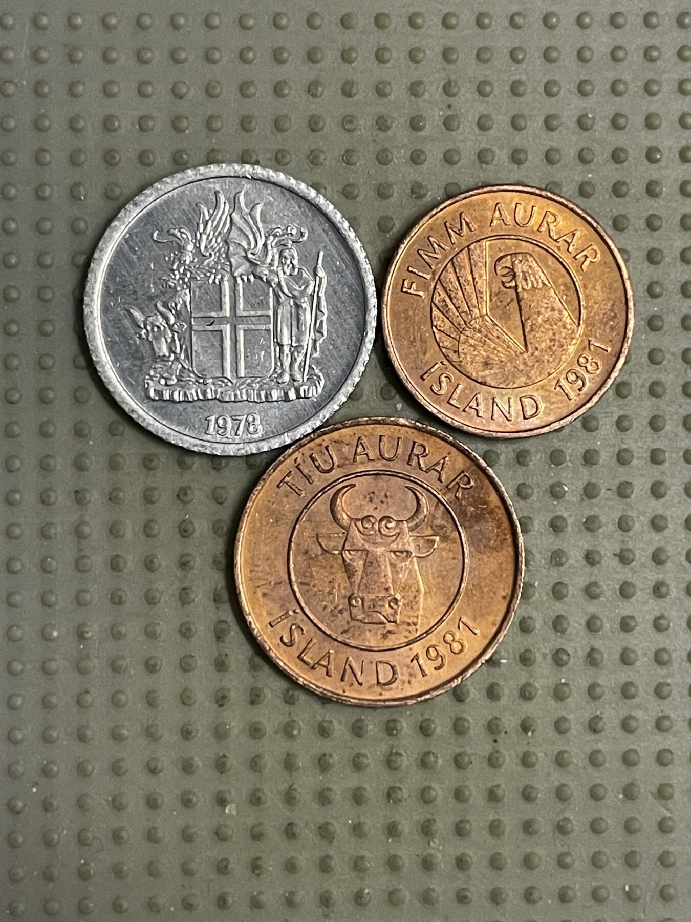 2026年第9场各国散币拍卖（总第159场） 冰岛3枚