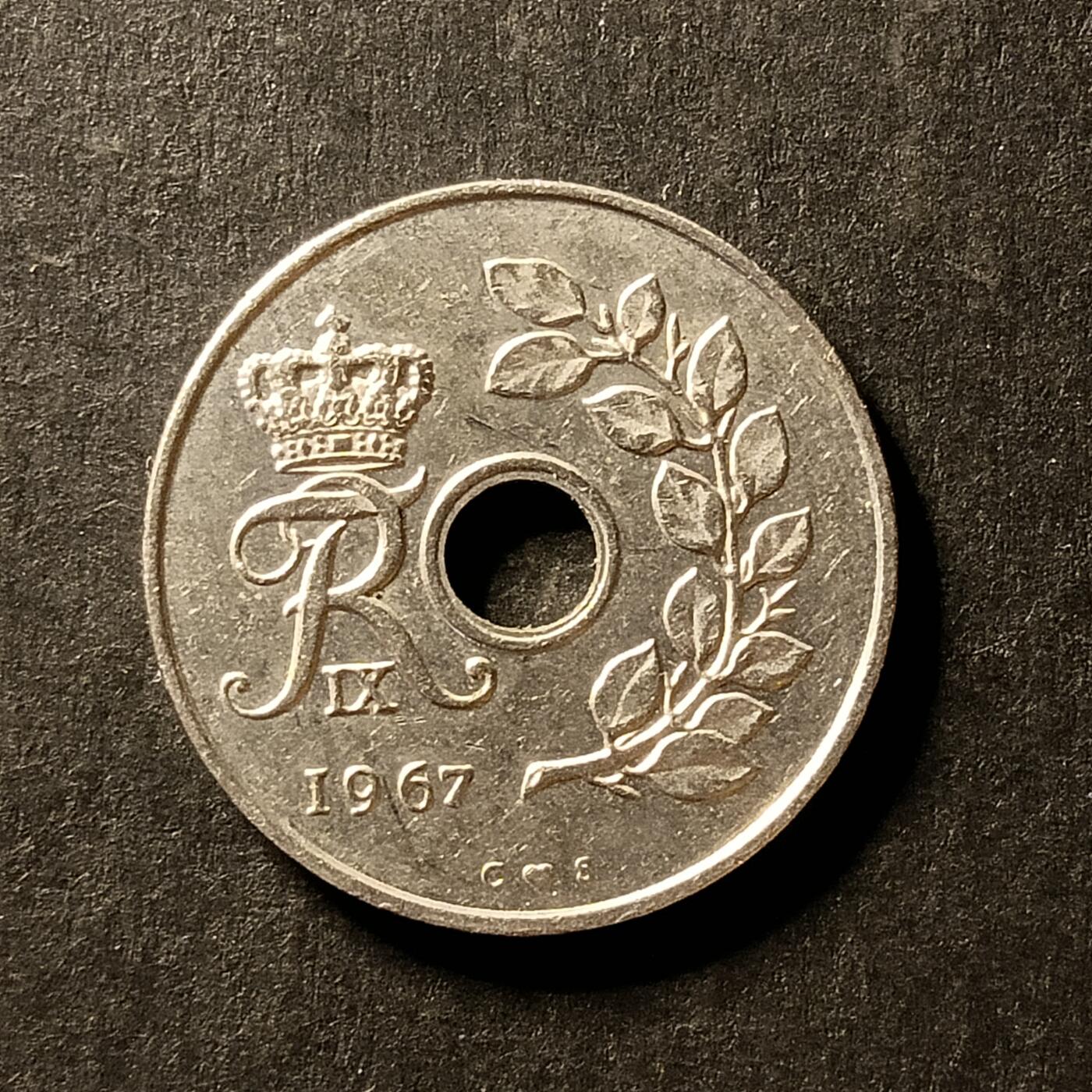 逸泉钱币2026A世界散币纸币纪念币专场A第一场 63 丹麦25欧尔