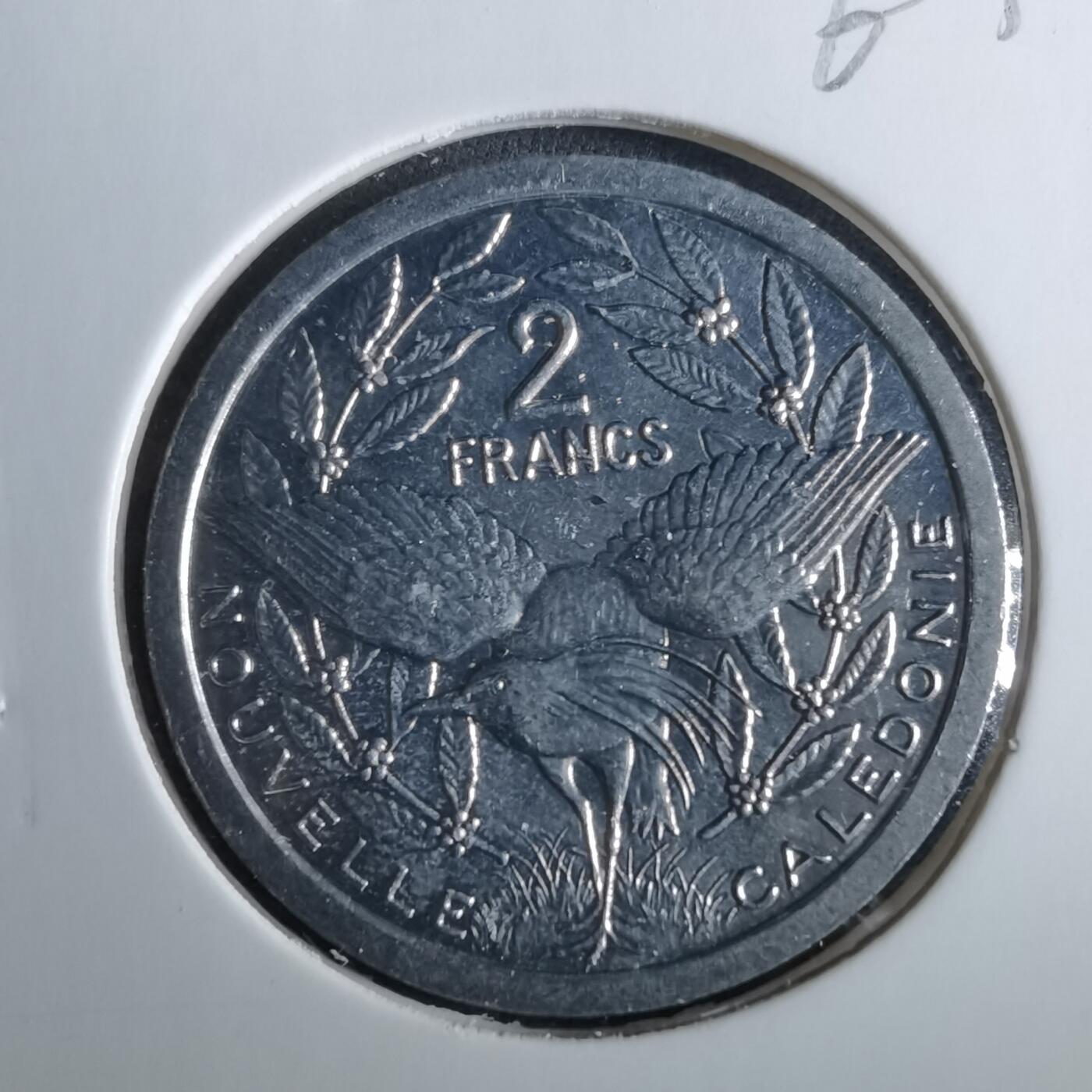 沼泽如烟--第960场 法属新喀里多尼亚1991年2法郎