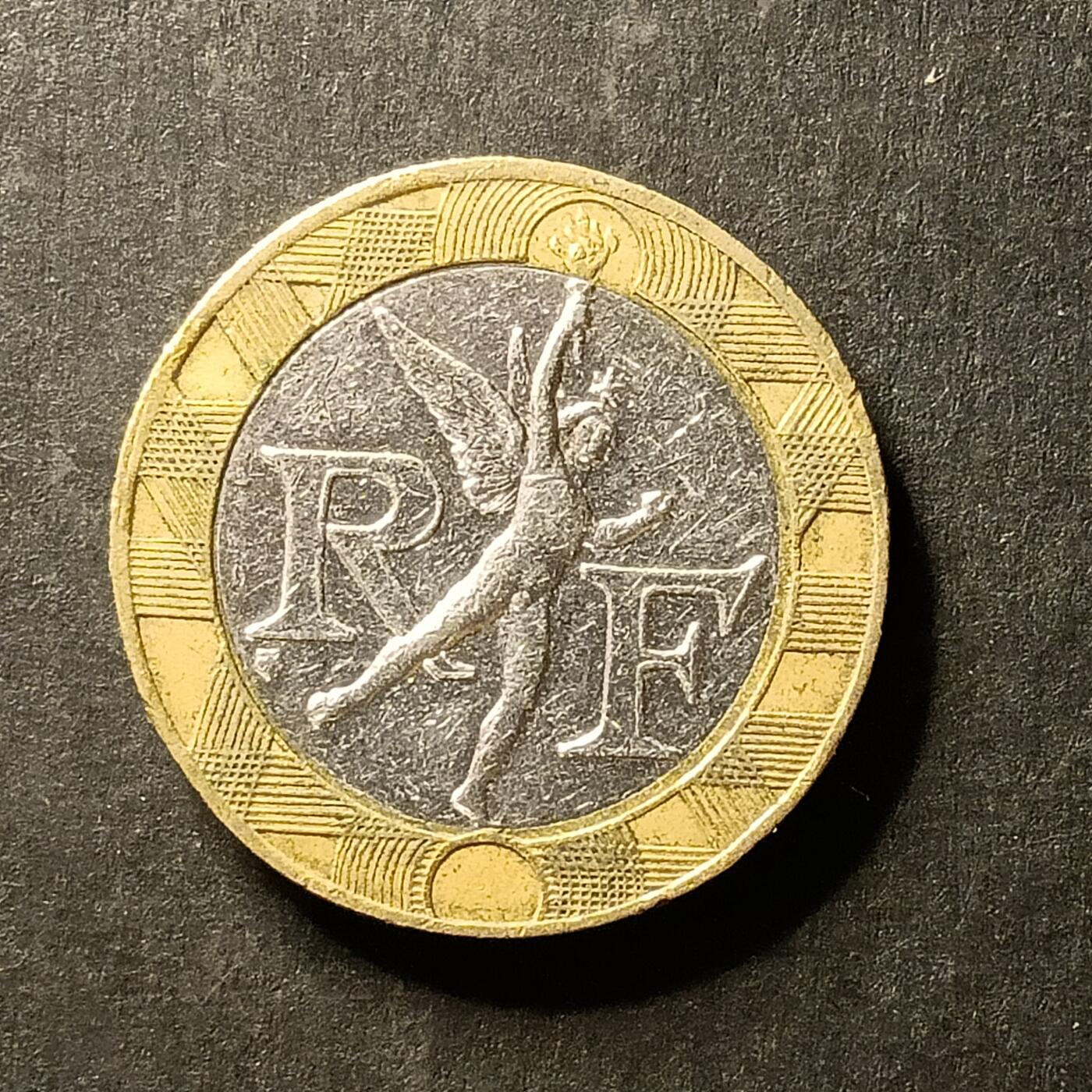 逸泉钱币2026A世界散币纸币纪念币专场A第一场 72 胜利天使法国10法郎硬币