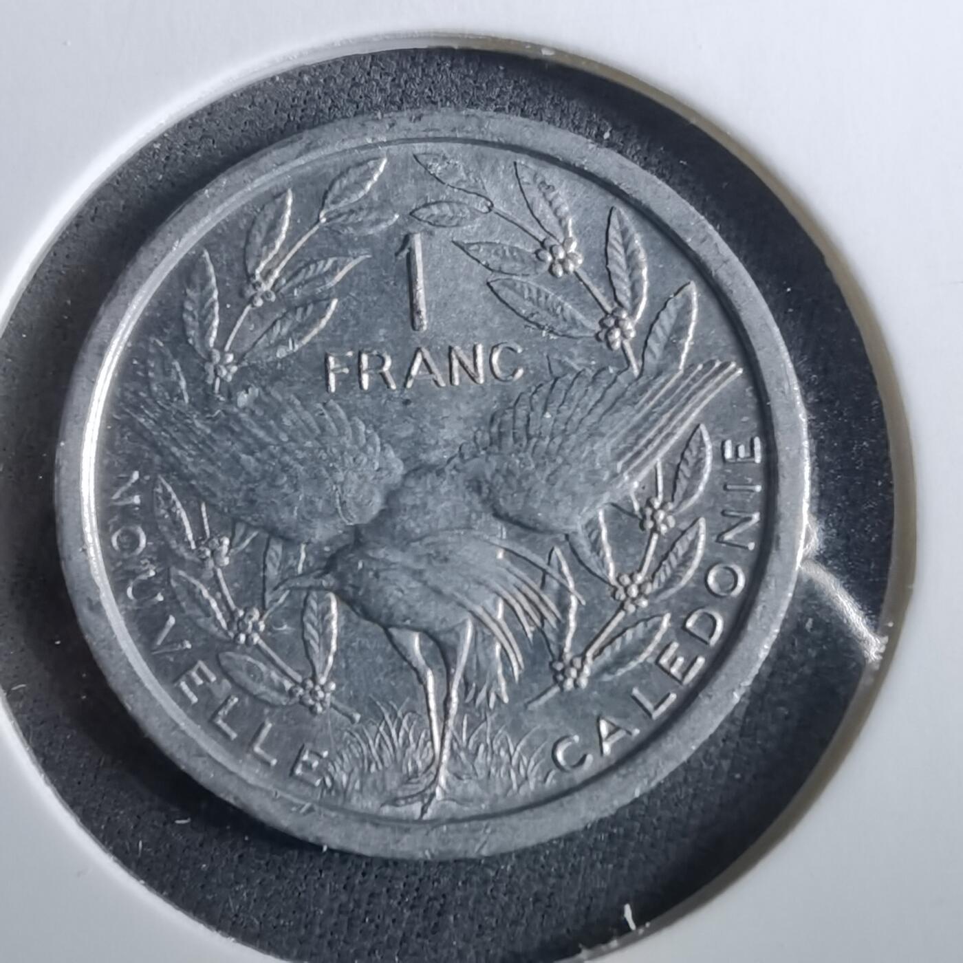 沼泽如烟--第960场 法属新喀里多尼亚1971年1法郎