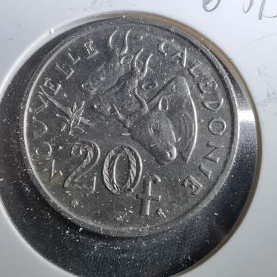 沼泽如烟--第960场 - 法属新喀里多尼亚1970年20法郎