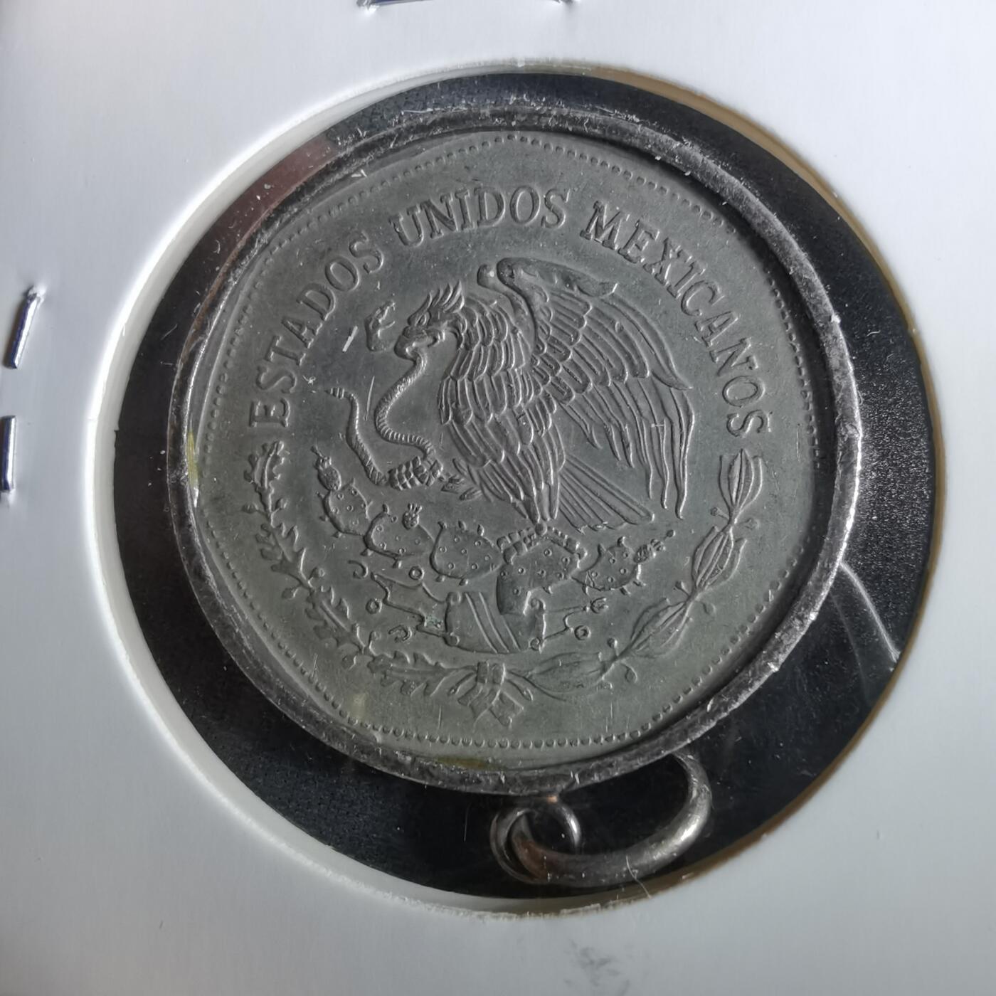 沼泽如烟--第960场 墨西哥1980年5比索吊坠