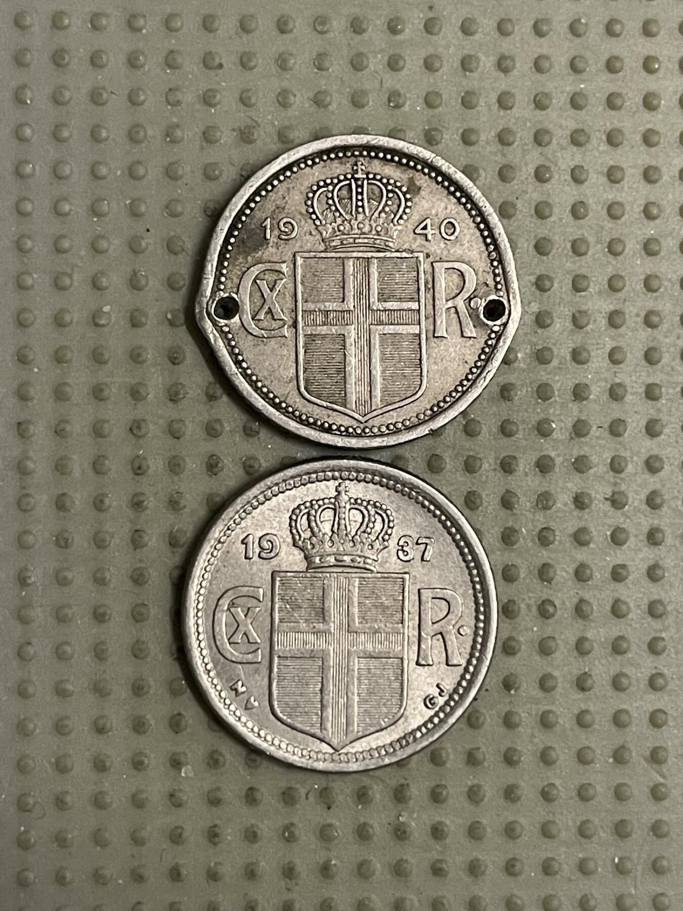 2026年第9场各国散币拍卖（总第159场） 冰岛25奥拉2枚