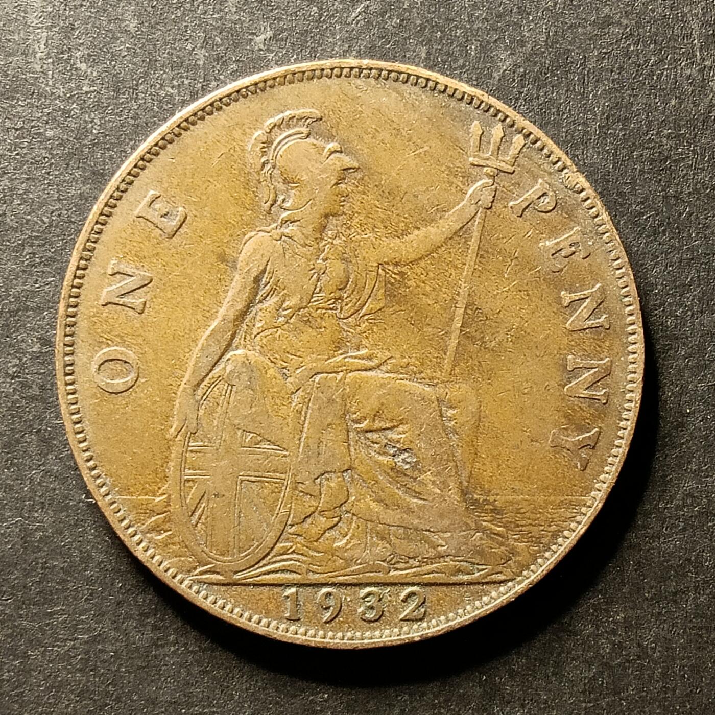 逸泉钱币2026A世界散币纸币纪念币专场A第一场 16 英国1便士