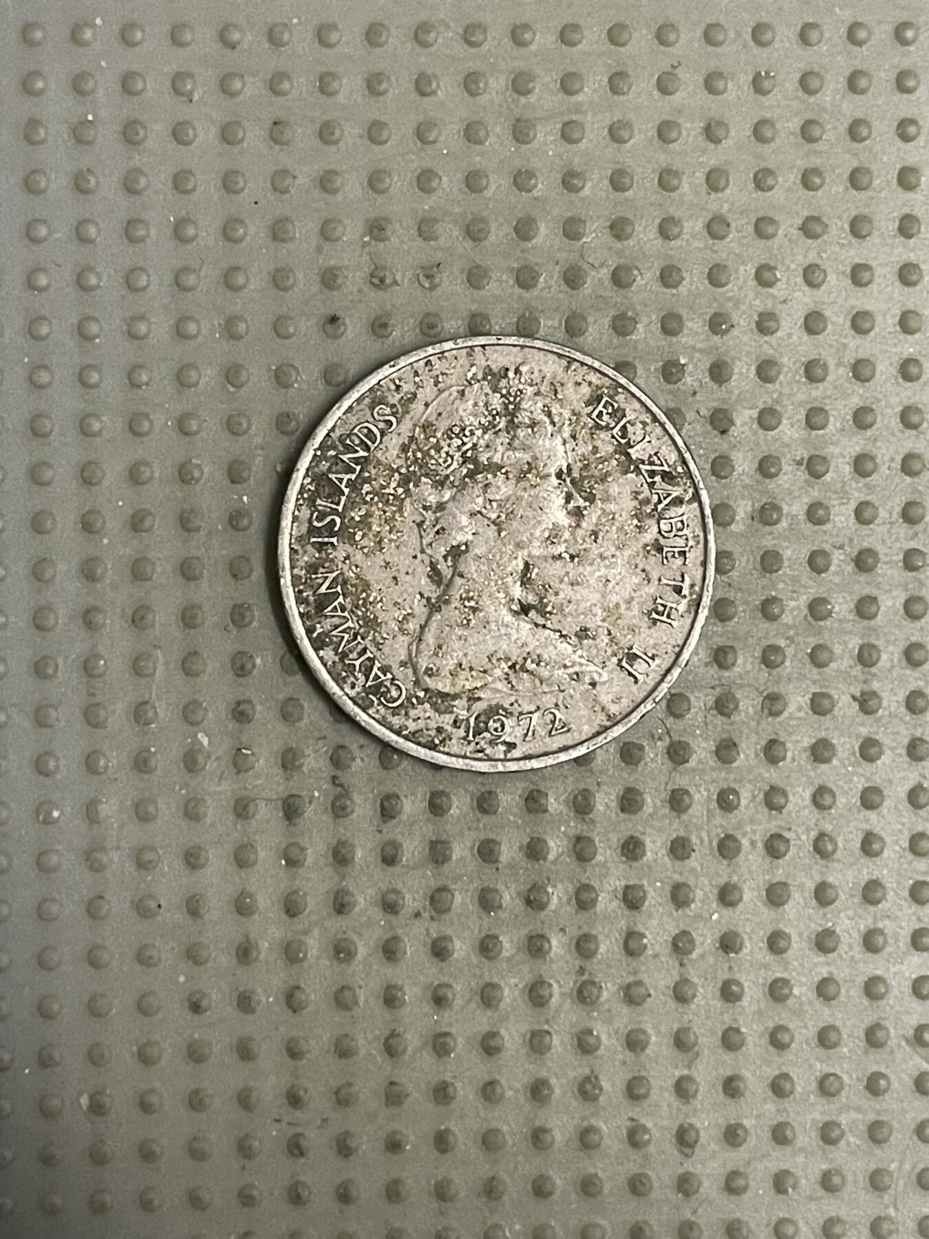 2026年第11场各国散币拍卖（总第161场）16.17两天外出，18号可以发货 开曼群岛1972年5分