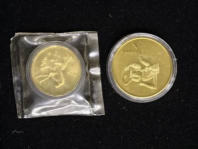 106期回流戒指饰品杂件纪念章丝路钱币专场 - 纪念品