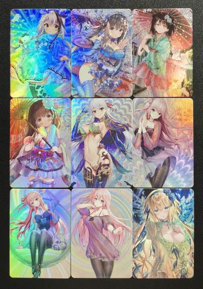 天玑星卡拍第161期《1.15周四截拍》持续收拍收评中 满赠卡需备注 - 宁缺卡牌 动漫美女 粗彩 九张