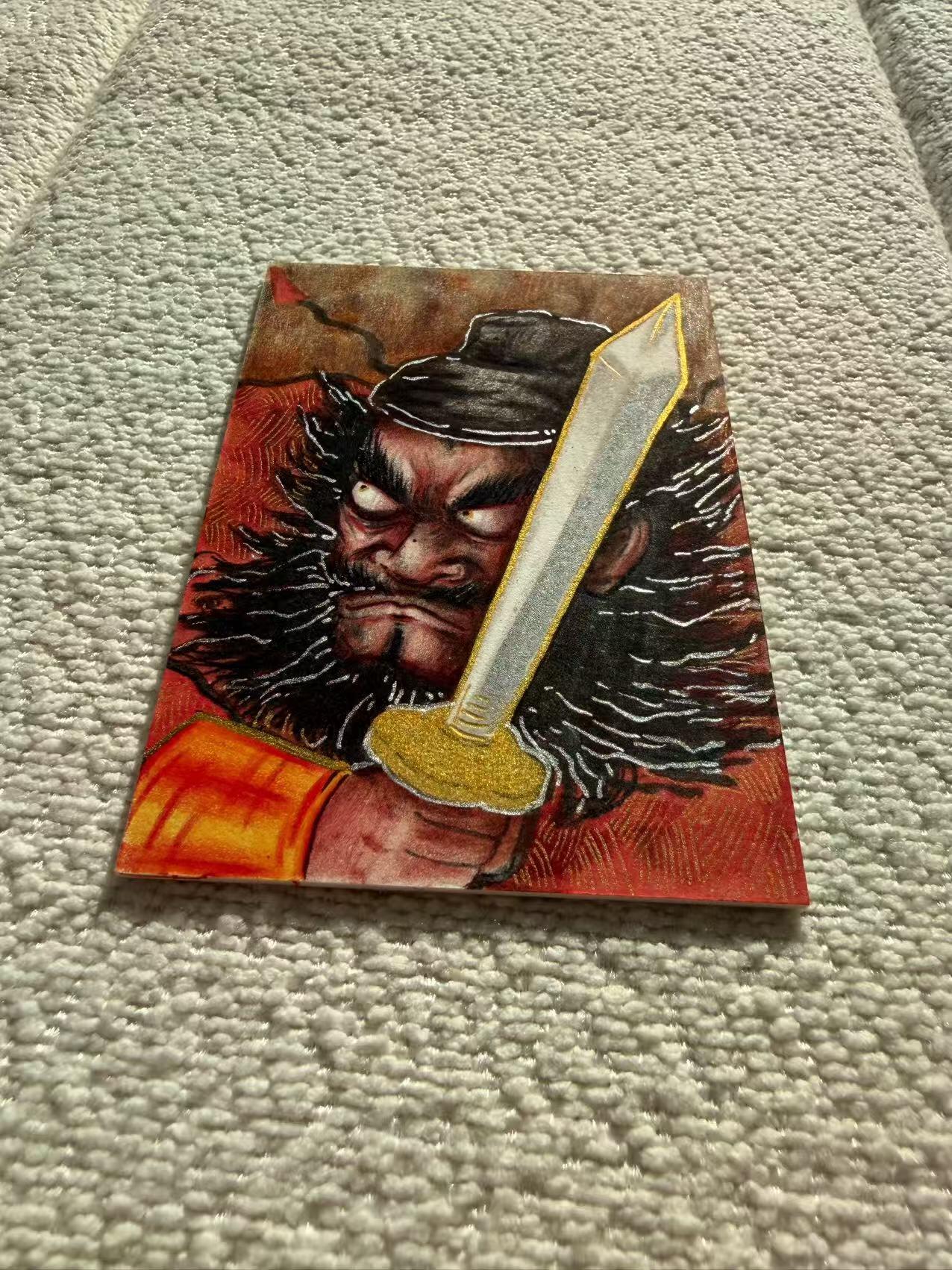 天玑星卡拍第161期《1.15周四截拍》持续收拍收评中 满赠卡需备注 【手绘卡】居子 钟馗 手绘卡