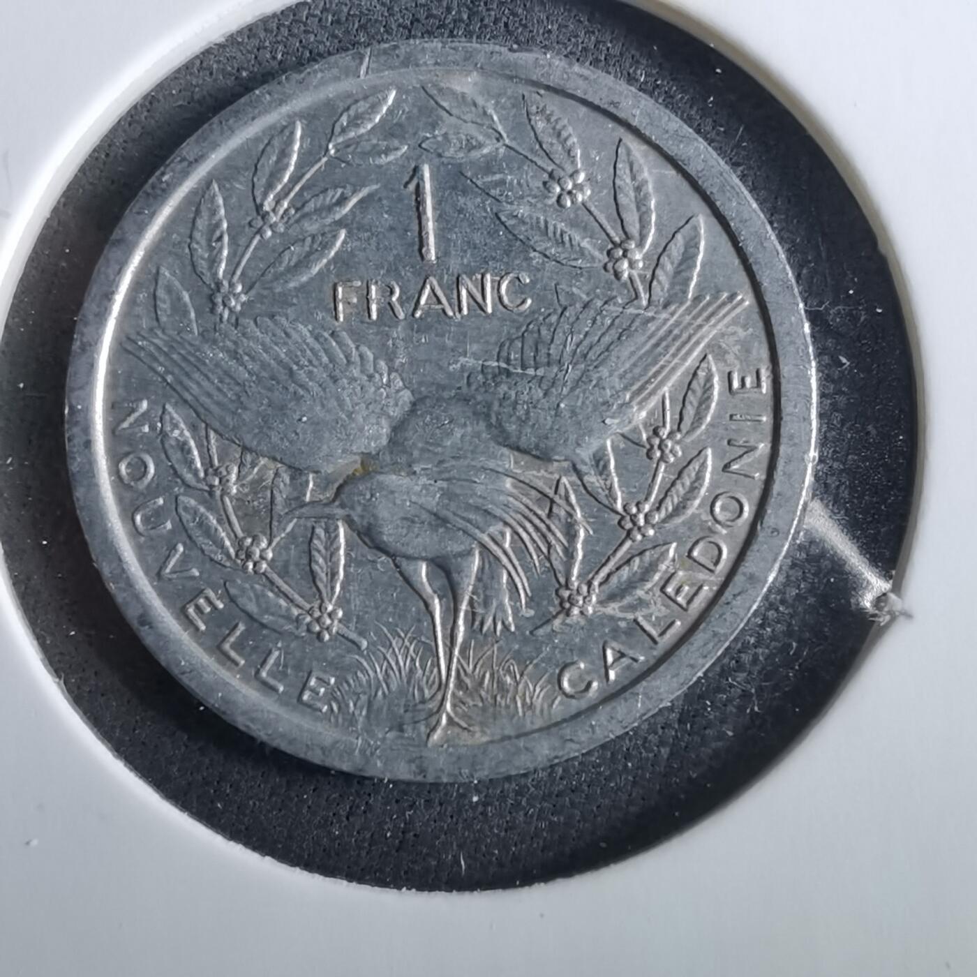 沼泽如烟--第960场 法属新喀里多尼亚1990年1法郎