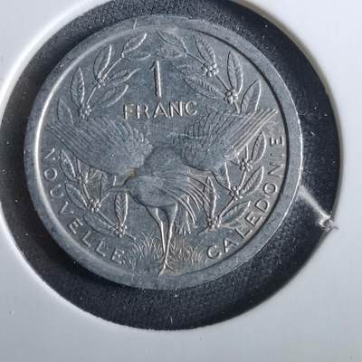 沼泽如烟--第960场 - 法属新喀里多尼亚1990年1法郎