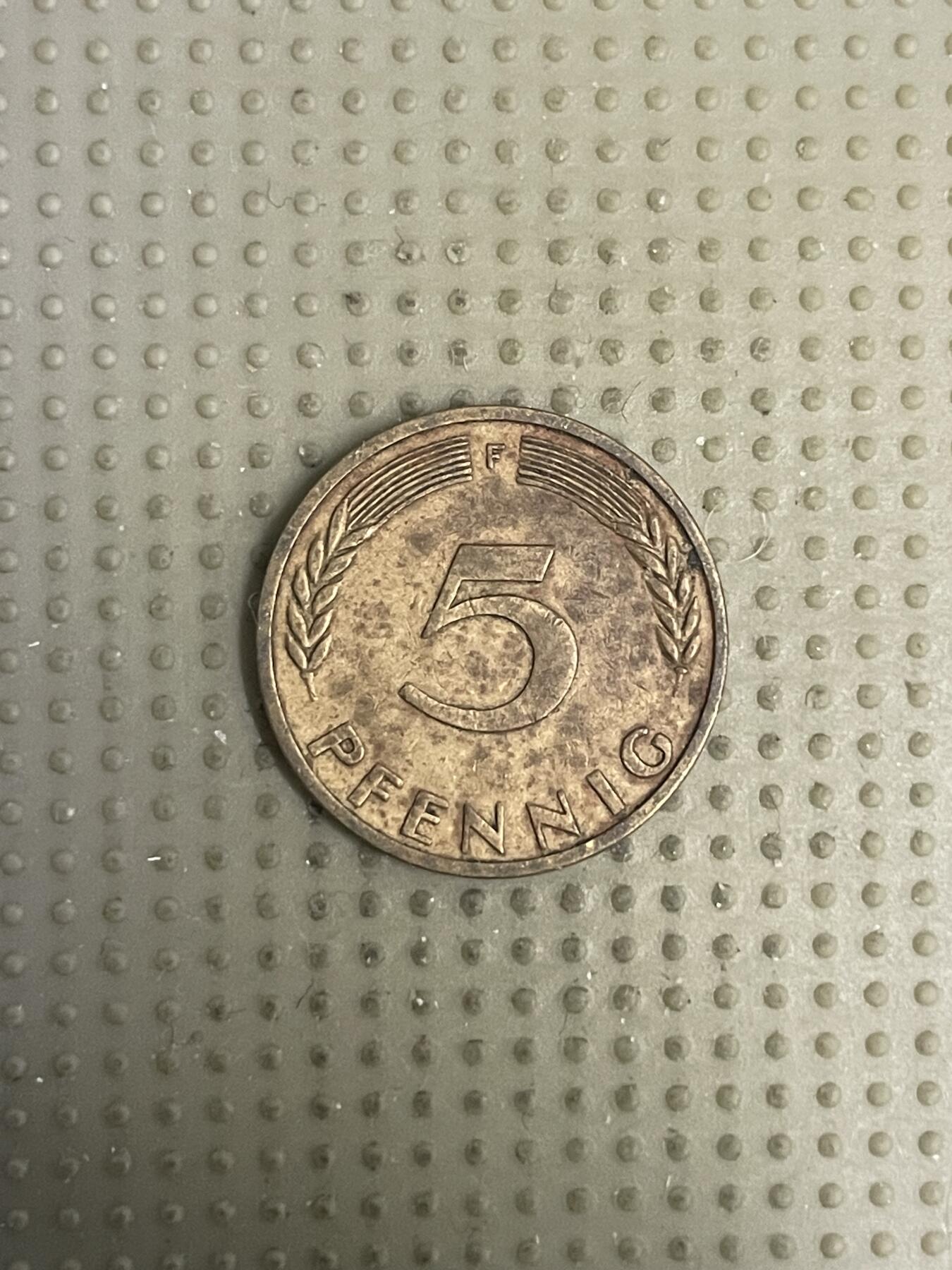 2026年第10场各国散币拍卖（总第160场）16.17两天外出，18号可以发货 德国1949年银行版5芬尼