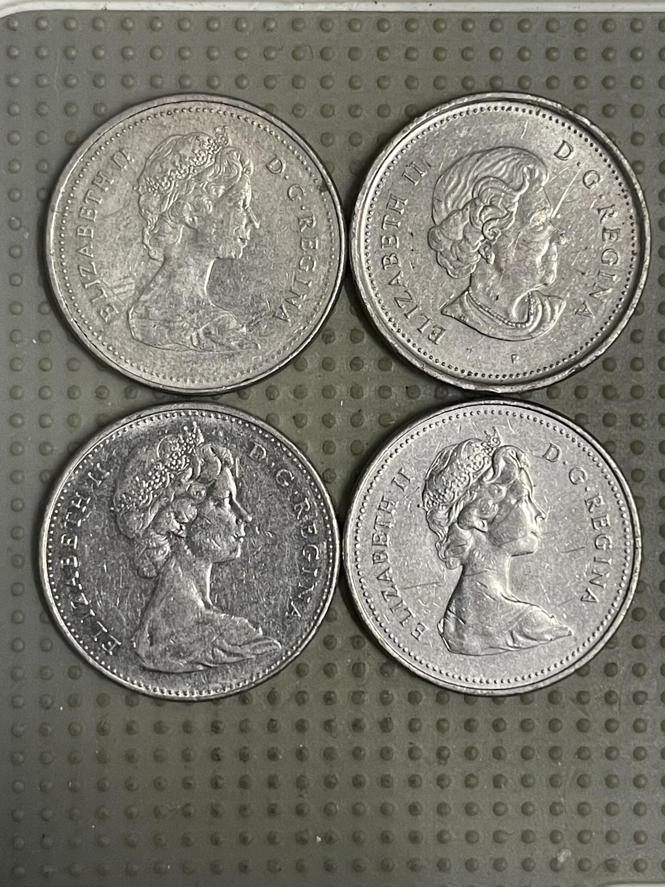 2026年第11场各国散币拍卖（总第161场）16.17两天外出，18号可以发货 加拿大5分4枚