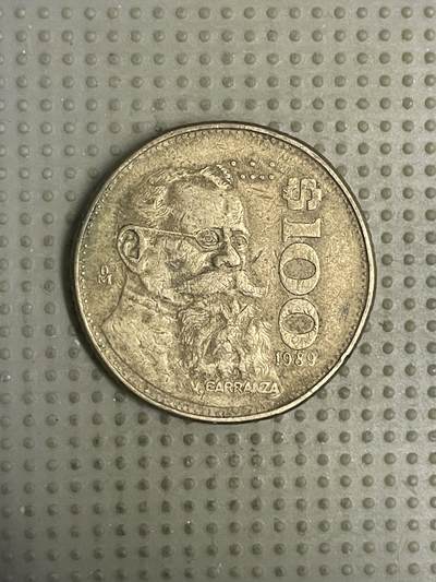 2026年第11场各国散币拍卖（总第161场）16.17两天外出，18号可以发货 - 墨西哥1989年100比索