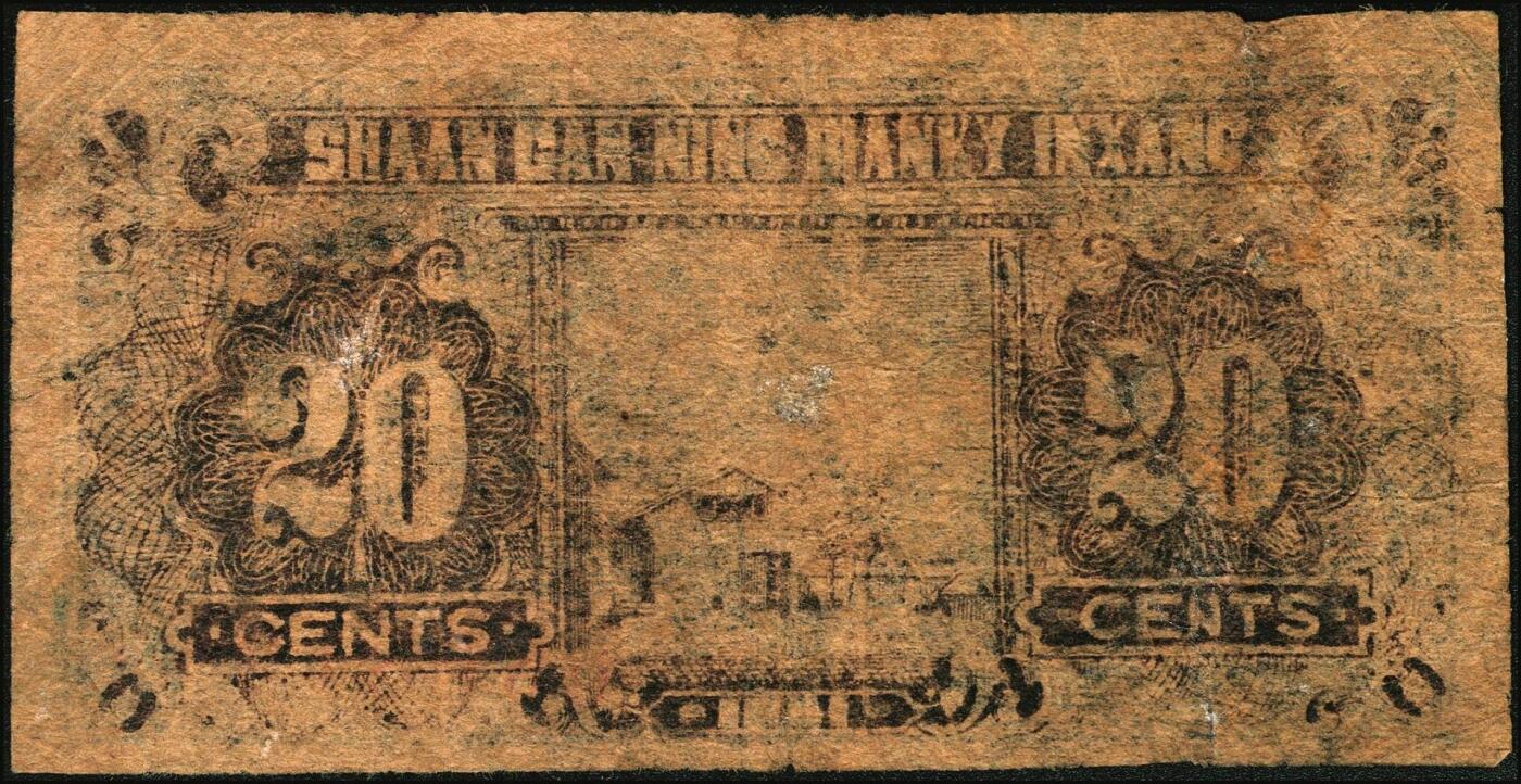 宜和2025年秋季拍卖 纸币 民国三十年（1941年）陕甘宁边区银行纸币一组2枚，其中：①贰角，Pick#S3652；②城门图伍圆，单字轨，Pick#S3655；六至七品，有修