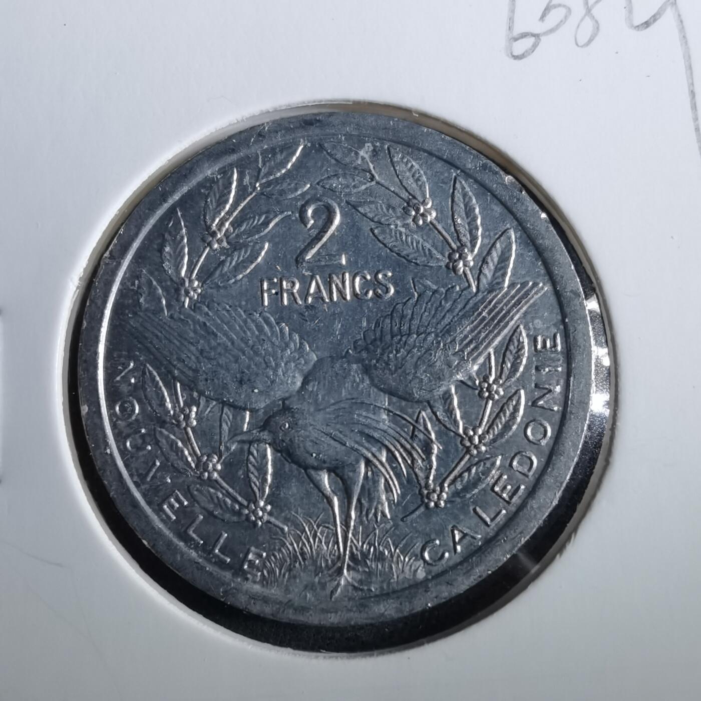 沼泽如烟--第960场 法属新喀里多尼亚1990年2法郎