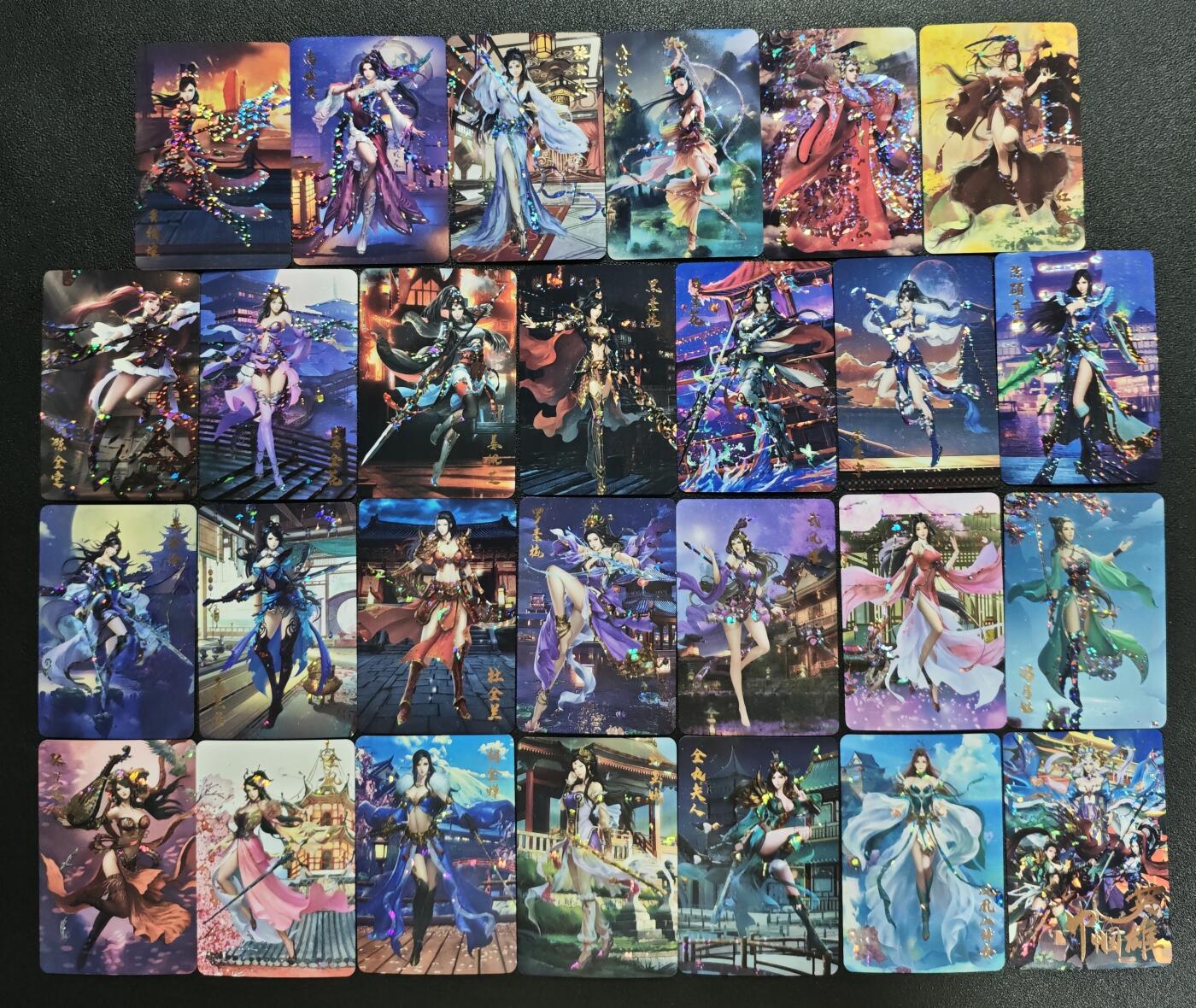 天玑星卡拍第161期《1.15周四截拍》持续收拍收评中 满赠卡需备注 宁缺卡牌 巾帼英雄 碎冰闪 五十四张+一张卡头