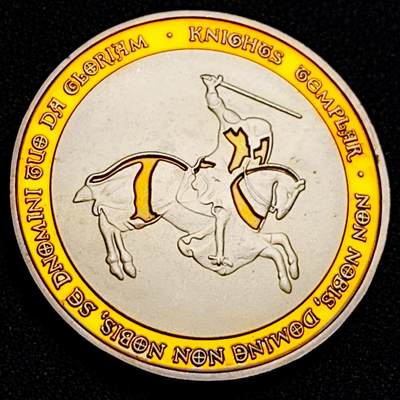 泉币菌-第168场- 精品福利场 - 纪念章 马剑骑士 纪念品 40×3mm