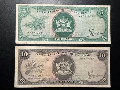 丙午马年第四场—综合大拍 - 特多1964年版一组两张。一张是AA首发无47！流通品。非常好的品种！