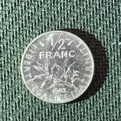 逸泉钱币2026B邻国花钱世界钱币纪念币章B第四场1-400B - 32法国1/2法郎